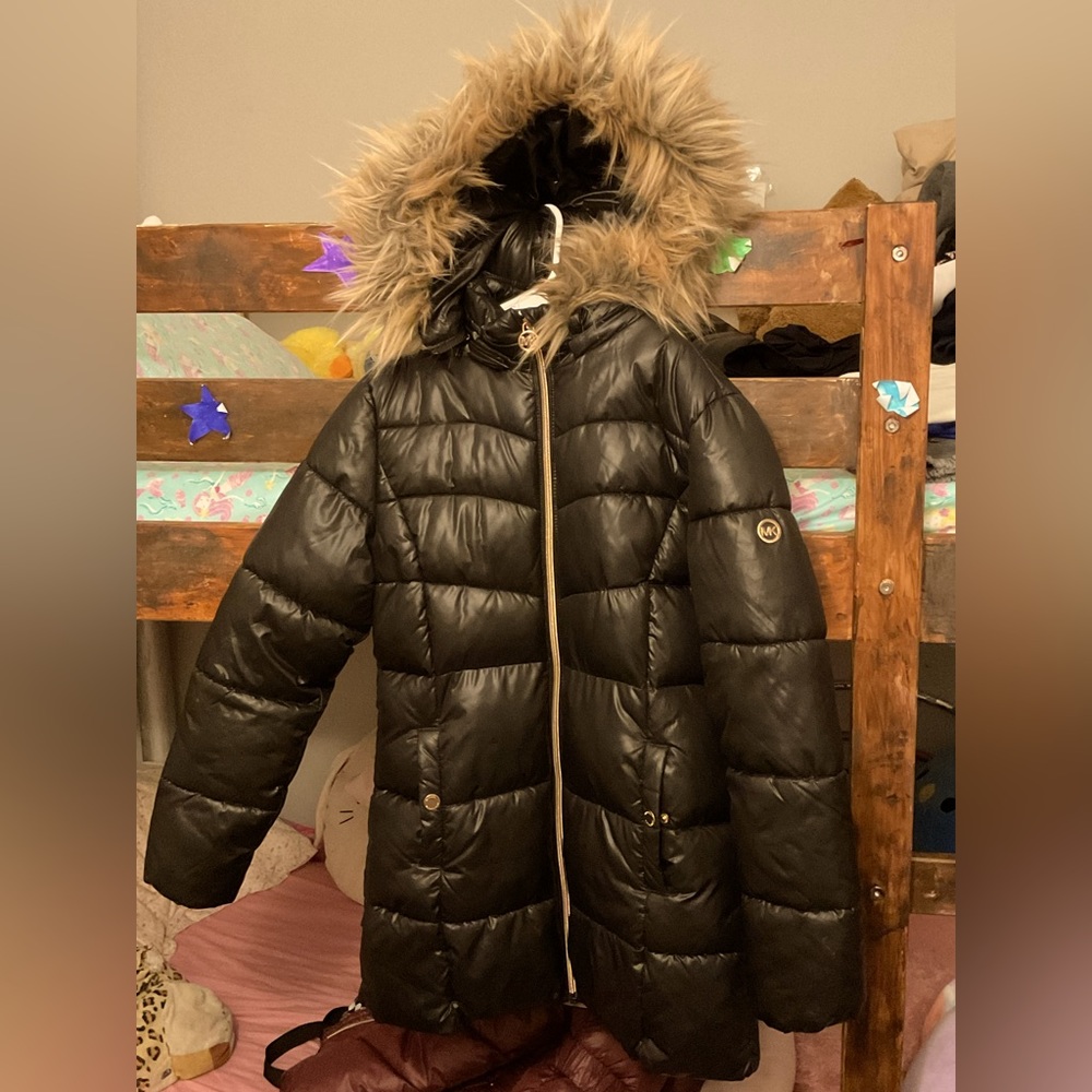 Michael Kors, girl, size 16, black
